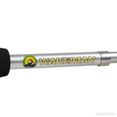 Ultra Series Telescopic Spinning Fishing Rod and Reel Combo - Fishing Pole by Wakeman 564755513